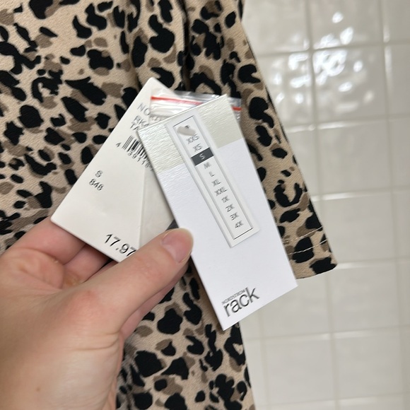 Nordstrom Rack Cheetah Blouse - Picture 4 of 5